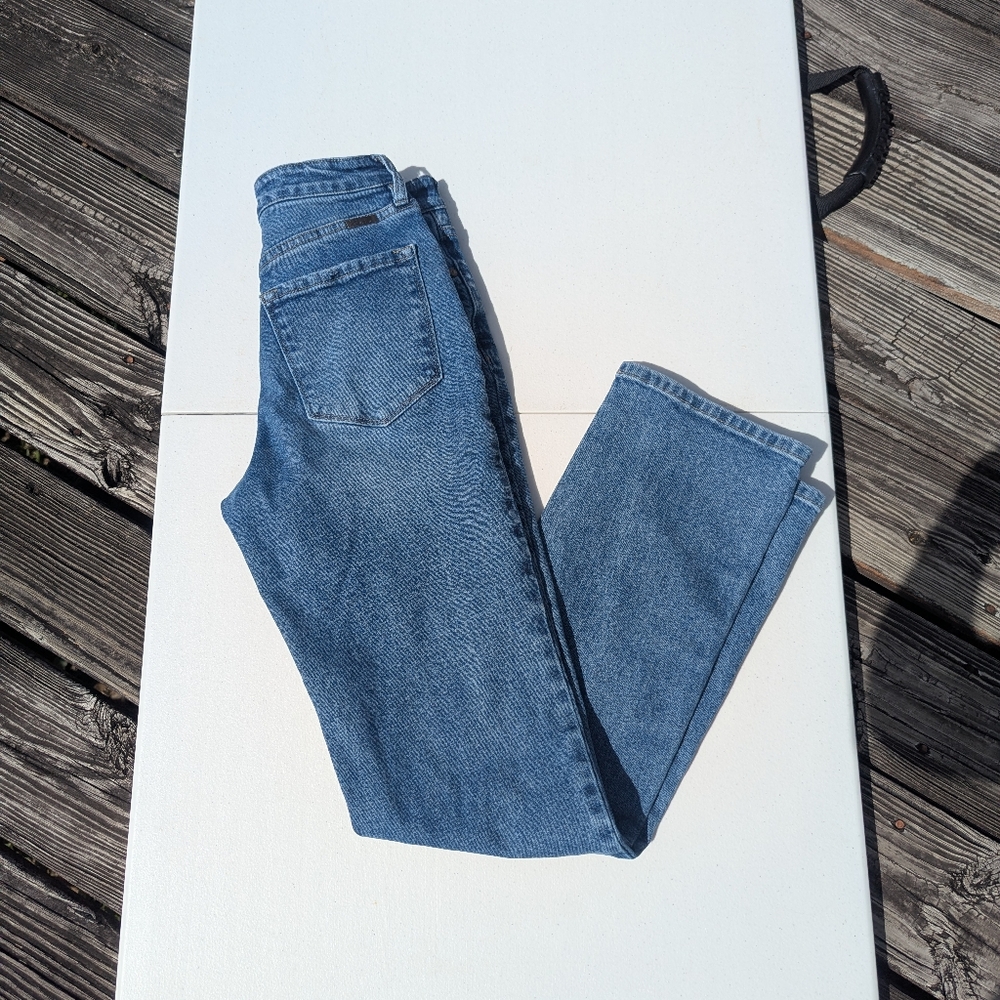 Kancan Style 46200 High-Rise, Straight-Leg Jeans